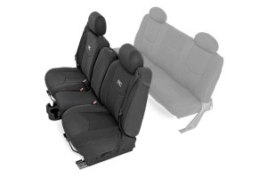 Chevrolet Silverado 1500 Classic Seat Covers - Front - Rough Country - 40/40/20, Neoprene - 2007
